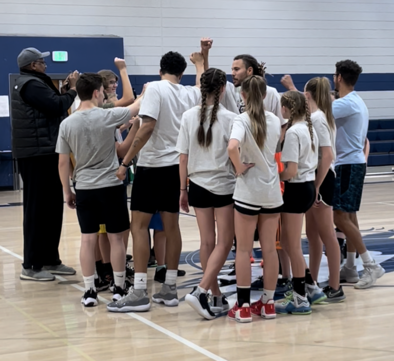 Preseason Camp huddle, 2022